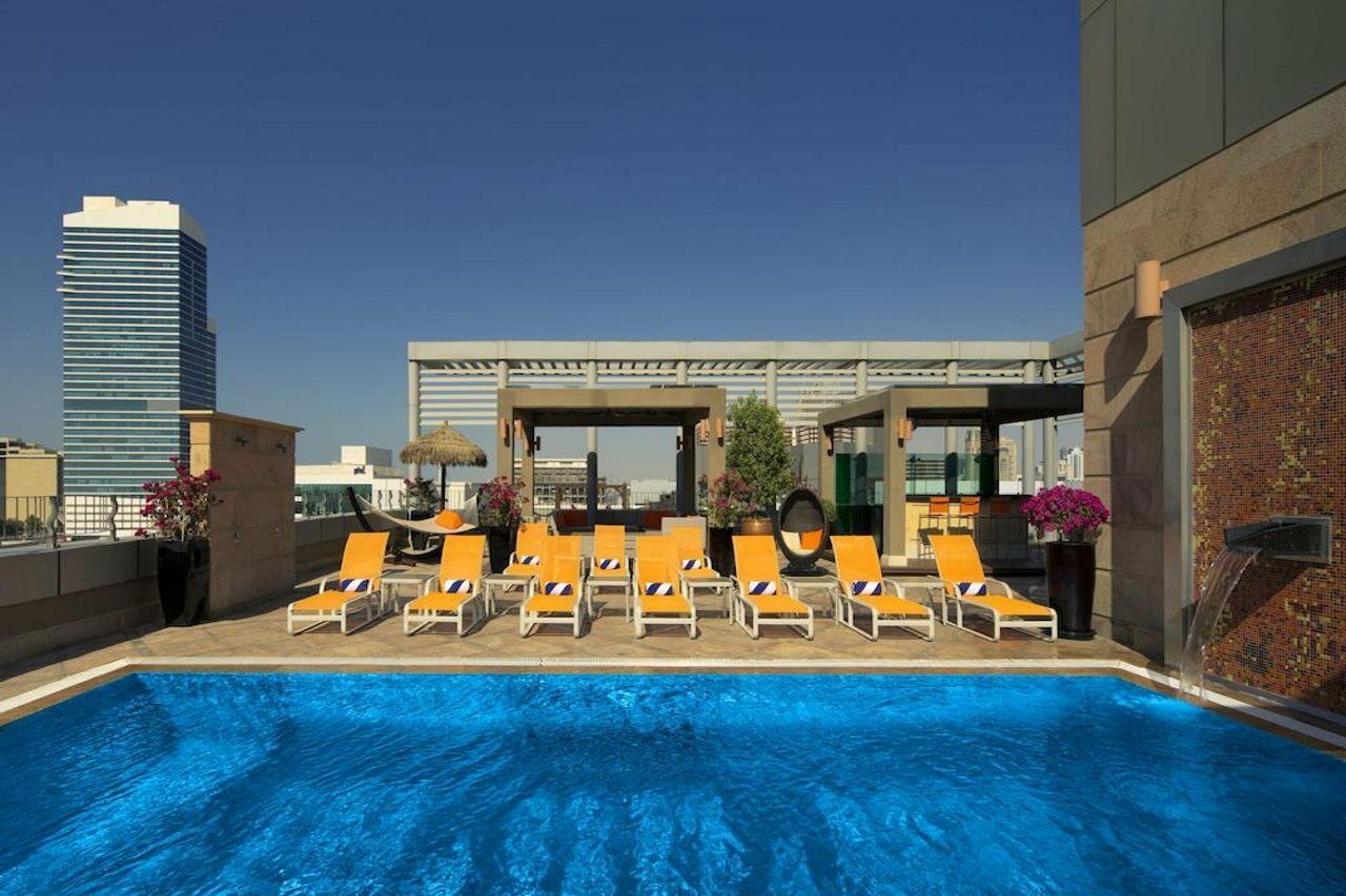 Radisson Blu Hotel, Dubai Media City Extérieur photo